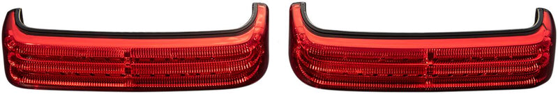Custom Dynamics Black/Red LED Sequential ProBEAM BAGZ Saddlebag Lights for 2010-2013 Harley-Davidson Street Glide - FLHX and 2010-2013 Harley-Davidson Road Glide Custom - FLTRX Motorcycles
