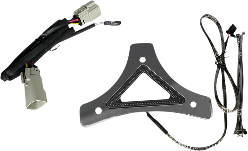 Custom Dynamics Chrome Dual Intensity Run and Brake LED Backrest Light for 2015-2025 Harley-Davidson Freewheeler - FLRT and 2023-2025 Harley-Davidson Road Glide 3 - FLTRT Motorcycles