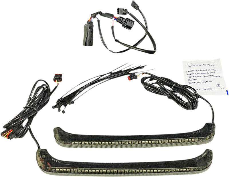 Custom Dynamics Sequential Dual Colour Low Profile Bagz Light for 2014-2025 Harley-Davidson Touring Motorcycles