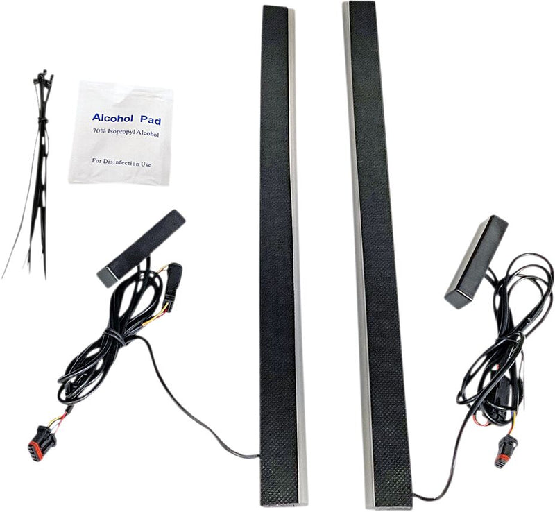 Custom Dynamics 14 in. Rear Plasma Rods for Various Harley-Davidson Motorcycles (See Fitment List)