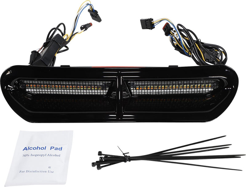 Custom Dynamics Genesis® 4 All-in-one Dynamic LED Batwing Fairing Vent Insert - Each for Harley-Davidson Touring & Trike 2014-2025