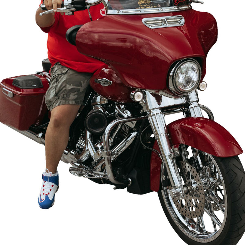 Custom Dynamics All in One Dynamic LED Batwing Fairing Vent Insert for 2014-2025 Harley-Davidson Trike and 2014-2025 Harley-Davidson Touring Motorcycles