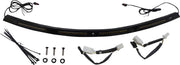Custom Dynamics Black Gensis 4 Dynamic LED Batwing Windshield Trim for 2006-2013 Harley-Davidson Touring and 2009-2013 Harley-Davidson Trike Motorcycles