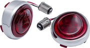 LED Lighted Fang® Rear Signal Light Inserts Dyna,
Softail,
Sportster,
Touring