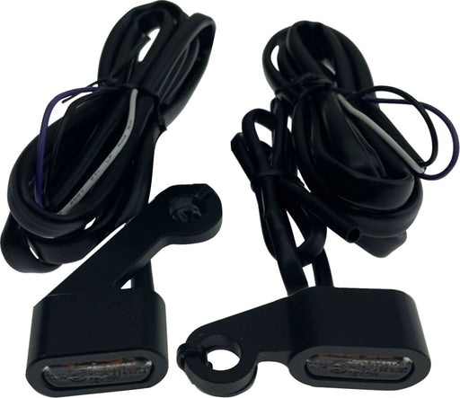 Drag Specialties LED Handlebar Marker Lights Fits Harley-Davidson Sportster Models 2004-2013