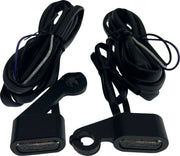 Drag Specialties LED Handlebar Marker Lights Fits Harley-Davidson Sportster Models 2004-2013