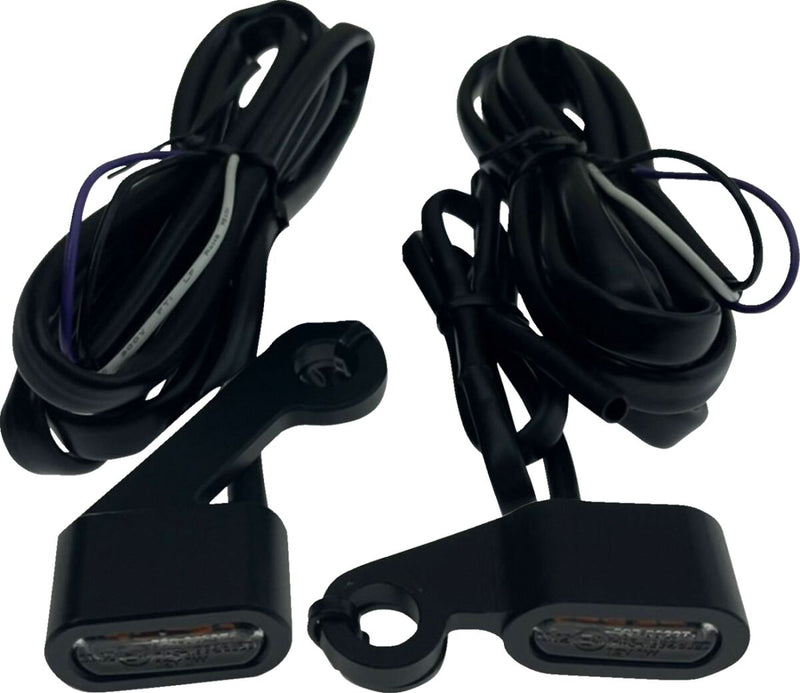 Drag Specialties LED Handlebar Marker Lights Fits Harley-Davidson Sportster Models 2004-2013