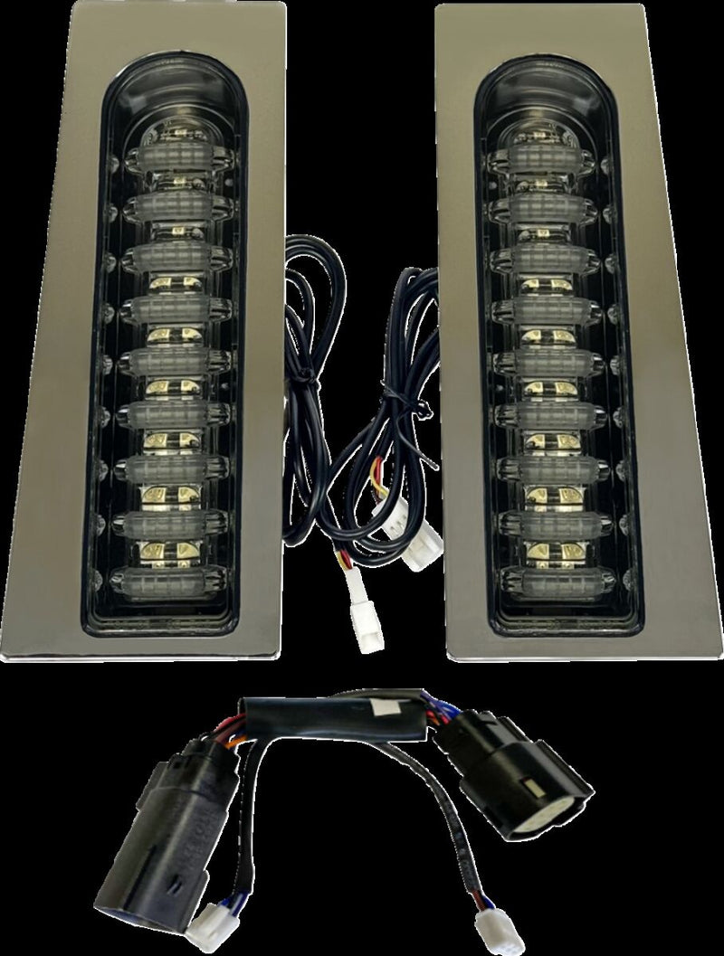 Custom Dynamics Probeam® Dual Color Run & Turn Fillerz® - Pair, Running Light /  Turn Signal for Harley-Davidson Touring 2014-2024