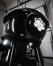 Custom Dynamics Amber White Fairing Vent Lights for 2022-2026 Harley-Davidson Softail Low Rider ST - FXLRST and 2022 Harley-Davidson Softail Low Rider El Diablo - FXRST Motorcycles #CD-LRST-VENT-B