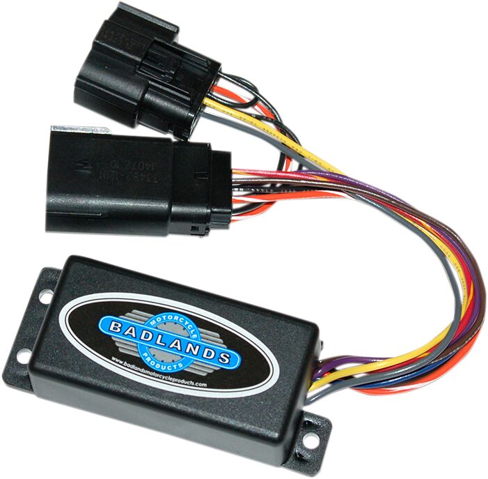 Badlands Run, Brake and Turn Signal Module for 2008-2011 Harley-Davidson FXCW Lighting Control Module Brake Light Running Light
