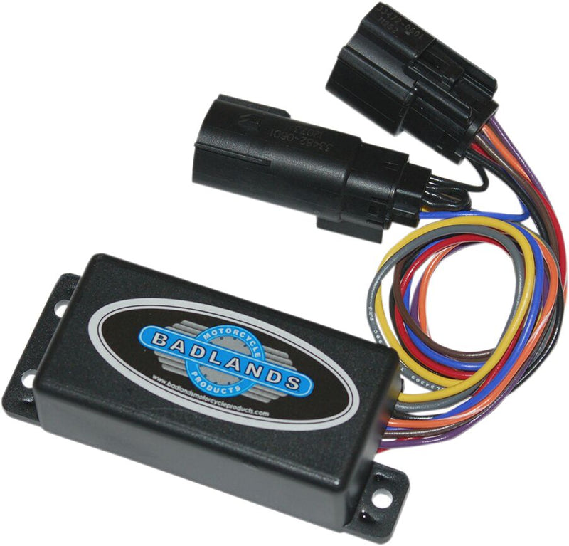 Badlands Run, Brake and Turn Signal Module for 2010-2013 Harley-Davidson Lighting Control Module Brake Light Running Light