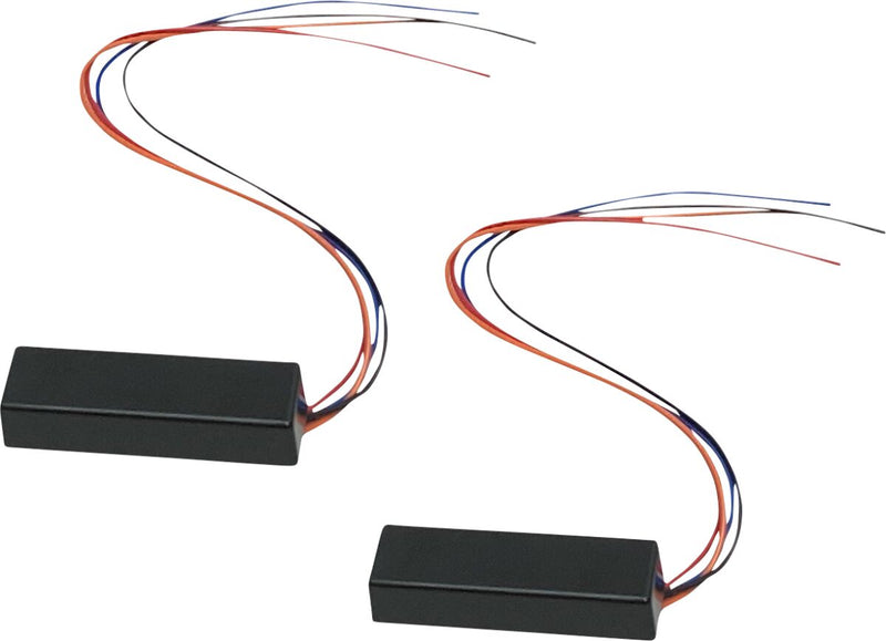 Custom Dynamics Universal Turn Signal Isolator - Pair - Black