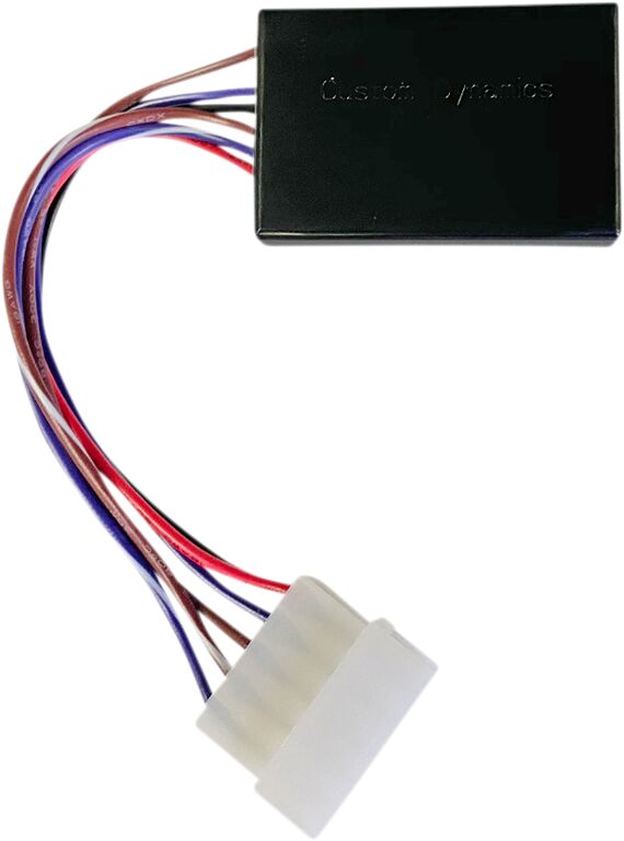 Custom Dynamics Auto-cancel Turn Signal Module - Each - Black for Harley-Davidson Touring, Softail, Sportster & FXR 1987-1995