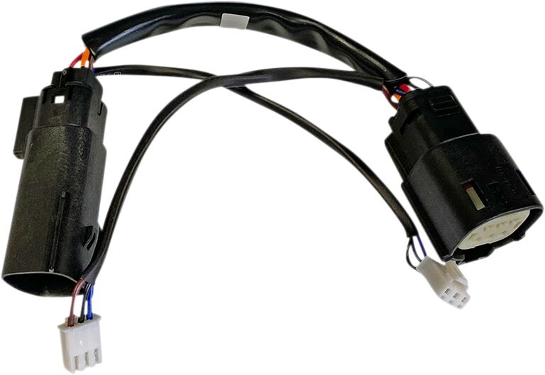 Custom Dynamics Wiring Adapter for Red Plasma Rods™ - Each, Brake Light /  Running Light - Black for Harley-Davidson Touring 2009-2013