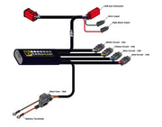 Denali Cansmart Gen II for 2022-2023 HUSQVARNA NORDEN 901 ABS Handlebar Switch Control Unit Black Brake Light Run Each