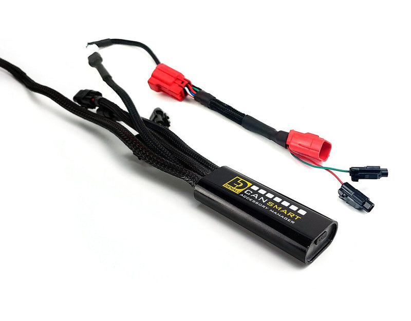 Denali Cansmart Gen II for 2019-2023 YAMAHA XTZ Handlebar Switch Control Unit Black Brake Light Run