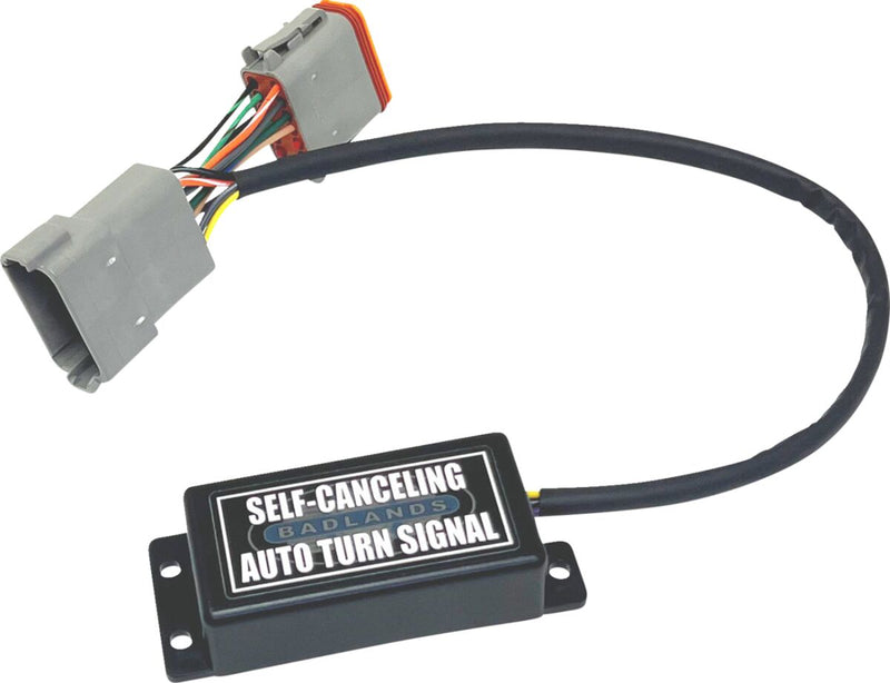 Badlands Turn Signal Adapter for 1996, 2001-2013 Harley-Davidson Control Module Black Grey