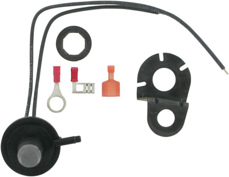 Drag Specialties Vacuum-operated Electrical Switch (VOES) - Each, 4" HG /  Custom - Black