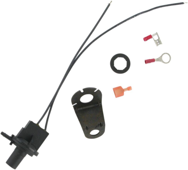 Drag Specialties Vacuum-operated Electrical Switch (VOES) - Each, 5" HG /  Custom - Black