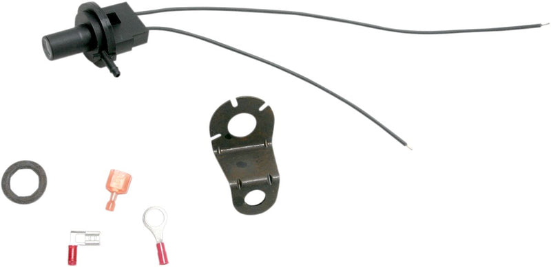 Drag Specialties Vacuum-operated Electrical Switch (VOES) - Each, 6" HG /  Custom - Black