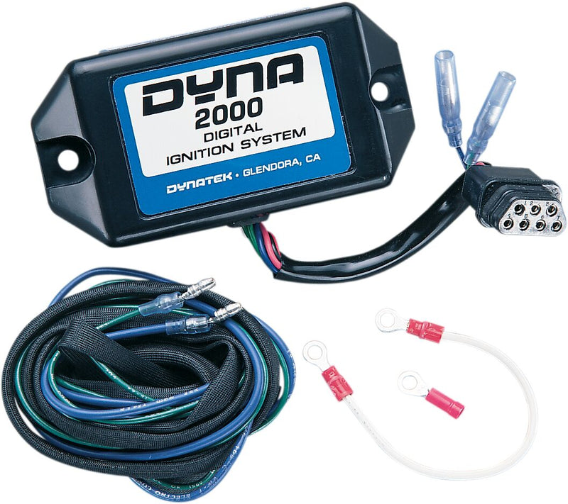 Dynatek-Harley 2000-HDE PC-Programmable Digital Ignition Module for 1990-1995, 1998 Harley-Davidson Dyna 2000 Series Black #DD2000-HD1EP