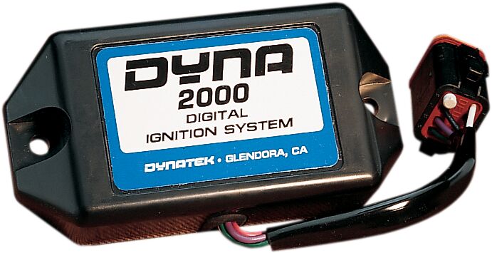 Dynatek-Harley 2000-HDE PC-Programmable Digital Ignition Module for 1994-2003 Harley-Davidson Dyna 2000 Series Black