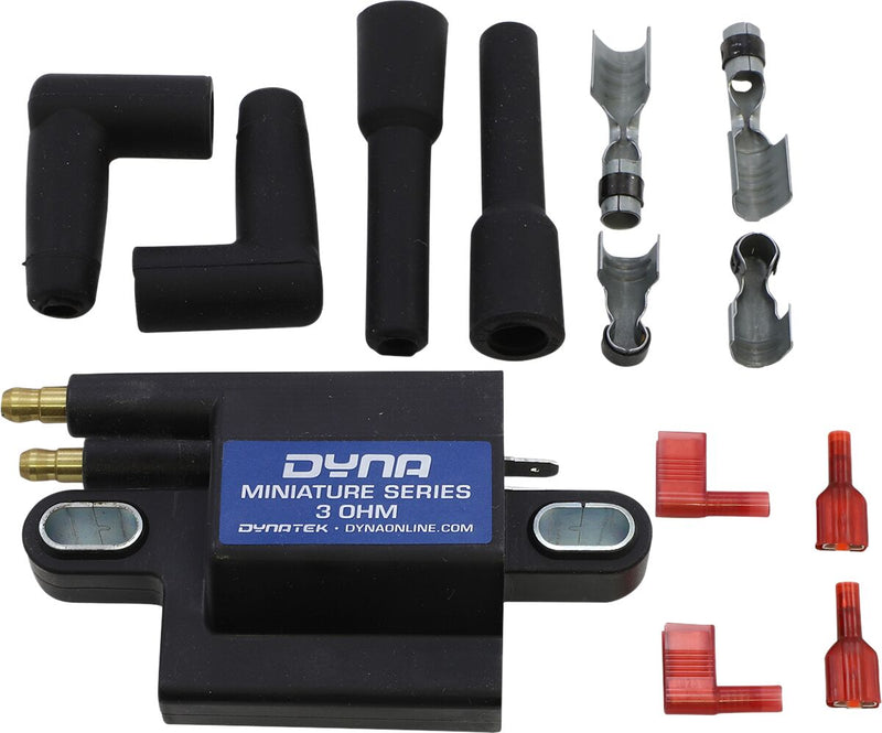 Dynatek-Harley Miniature Series Coil Ignition Coil Black External Dual-Plug