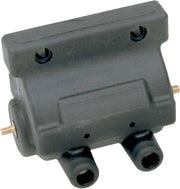 Drag Specialties Black Dual-Fire Ignition Coil for Various Various Harley-Davidson Motorcycles (See Fitment List)