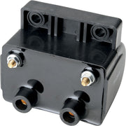 Drag Specialties Dual-Fire 3 ohm Electronic Ignition Coil for Various Various Harley-Davidson Motorcycles (See Fitment List)