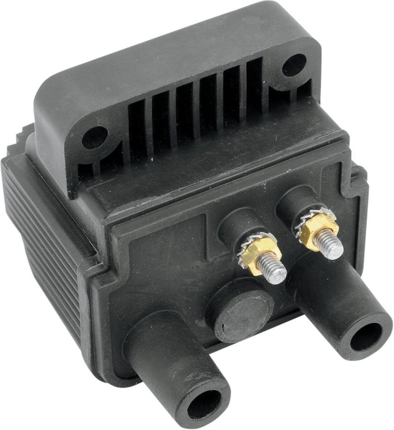 Drag Specialties 3 Ohm Mini Dual Fire Ignition Coil for Various Various Harley-Davidson Motorcycles (See Fitment List)