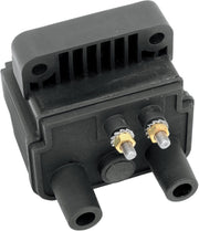 Drag Specialties 5 Ohm Mini Dual Fire Ignition Coil for Various Various Harley-Davidson Motorcycles (See Fitment List)