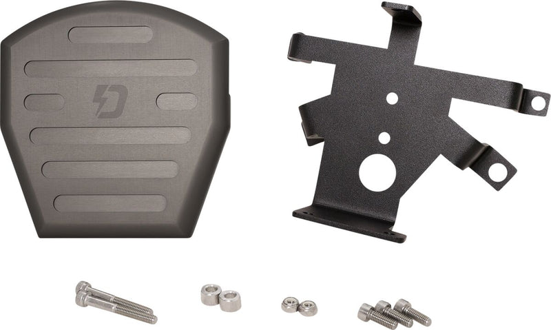 Dynojet-Harley Ignition Coil Guard for 2021-2024 Harley-Davidson RA 1250 Cover Grey Iginition Coil 6061-T6 Aluminium Kit