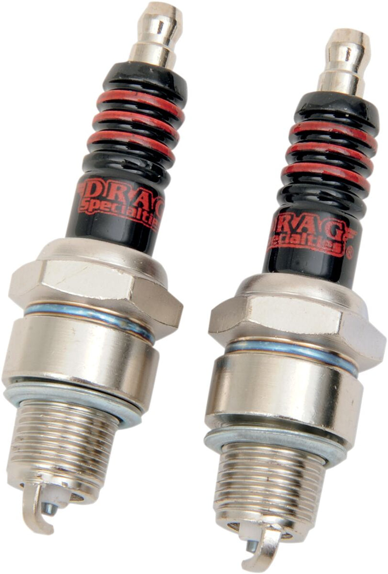 Drag Specialties Spark Plugs, Iron XL - Copper, Non-Resistor, Pair for Harley-Davidson Sportster 1979-1985