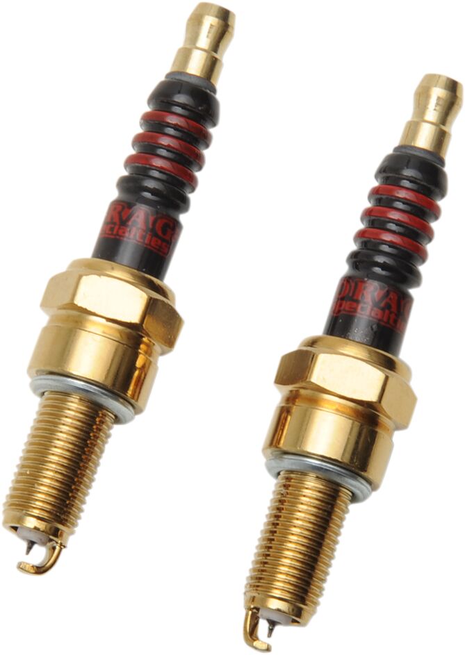 Drag Specialties Iridium Spark Plugs - CR9EIX, Pair, Resistor for Harley-Davidson Touring, Softail, Dyna & Trike 2015-2026