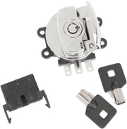 Drag Specialties Side Hinge Ignition Switch Fits Harley-Davidson Dyna, Softail, Touring Models 2001-2013