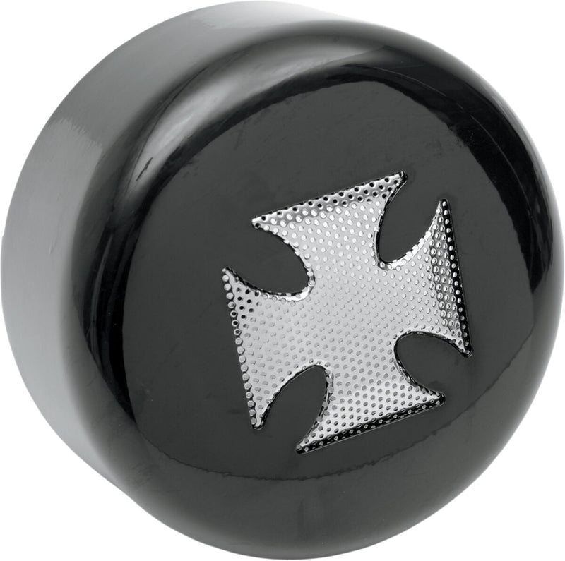Drag Specialties Horn Cover - 117,5 mm (4-5/8"), Each, Steel - Black for Harley-Davidson Touring, Softail, Sportster & Dyna 2007-2017