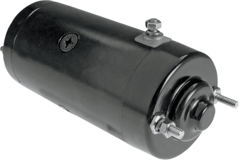 Drag Specialties High Torque Starter Motor - Each - Black for Harley-Davidson Touring & Sportster 1966-1982