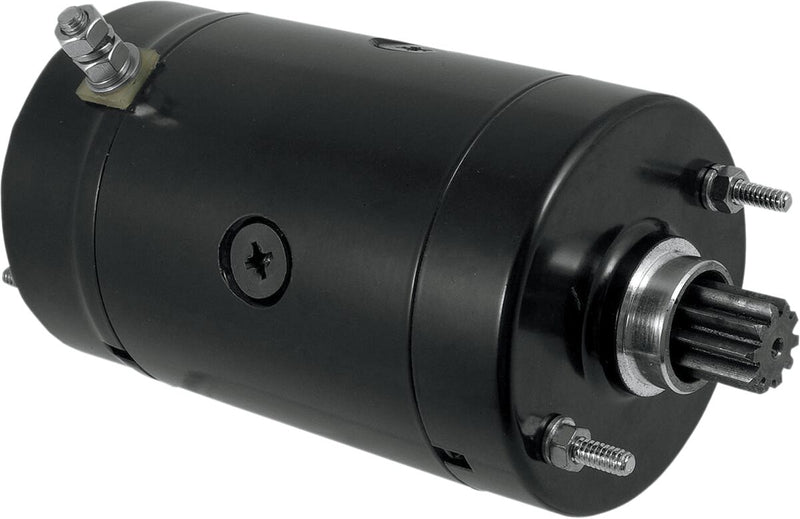 Drag Specialties High Torque Starter - Each - Black for Harley-Davidson Touring 1966-1982