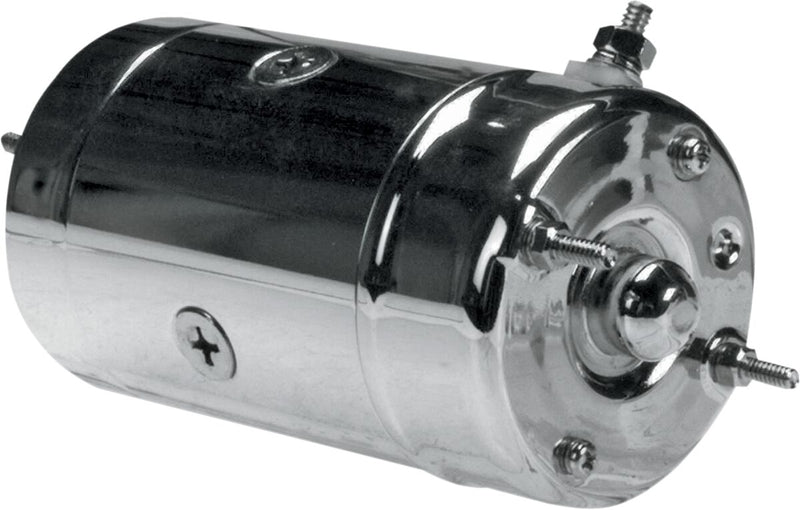 Drag Specialties High Torque Starter - Each - Chrome for Harley-Davidson Touring 1966-1982