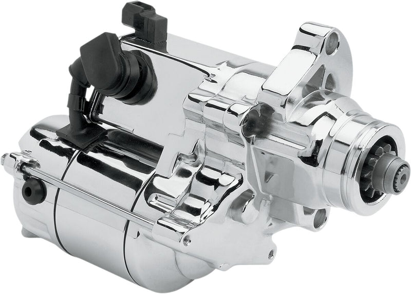 Drag Specialties 1.4 Kw High-performance Starter Motor - Each - Chrome for Harley-Davidson Touring, Softail, Dyna & Trike 2003-2013
