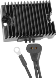 Drag Specialties Black Voltage Regulator for 1976-1980 Harley-Davidson Touring and 1976-1980 Harley-Davidson FXR Motorcycles