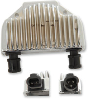 Drag Specialties Chrome Voltage Regulator for 2008-2017 Harley-Davidson Dyna Motorcycles