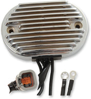 Drag Specialties Chrome Voltage Regulator for 2001-2008 Harley-Davidson Softail Motorcycles