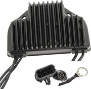Drag Specialties Black Voltage Regulator for 2002-2007 Harley-Davidson V-Rod Motorcycles