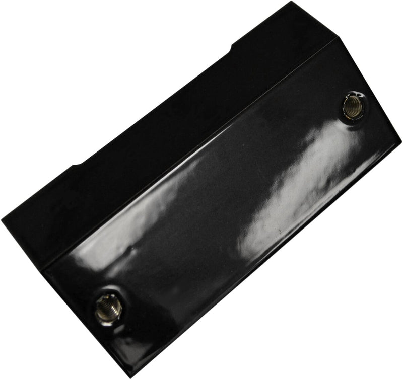 Drag Specialties Custom Regulator Mount - Aluminum, Each - Black / Gloss for Harley-Davidson Touring, Softail & Dyna 1941-1999