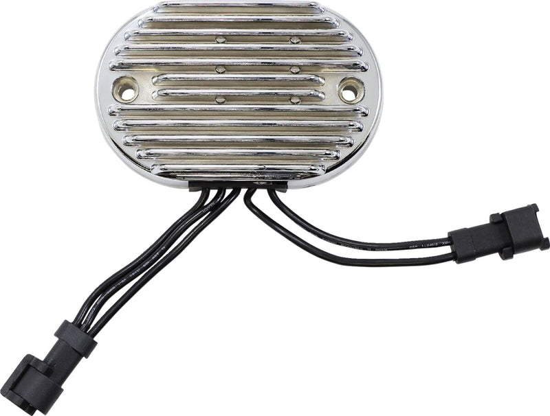 Drag Specialties Premium Voltage Regulator - Each, Aluminum - Chrome for Harley-Davidson Softail 2013-2017