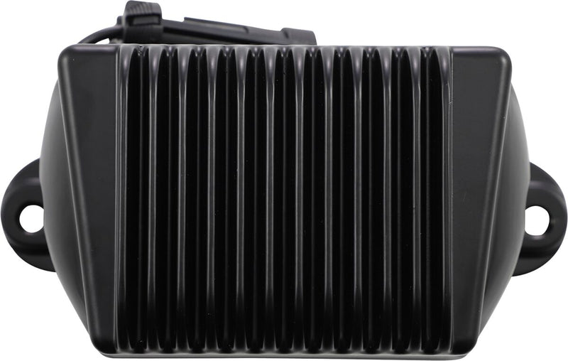 Drag Specialties Premium Voltage Regulator - Each, Aluminum - Black for Harley-Davidson Touring 2004-2006