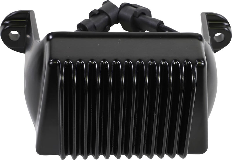 Drag Specialties Premium Voltage Regulator - Each, Aluminum - Black for Harley-Davidson Touring 2006-2008