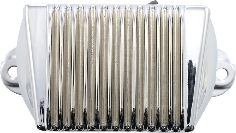 Drag Specialties Premium Voltage Regulator - Aluminum, Each - Chrome for Harley-Davidson Touring 2006-2008
