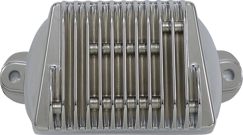 Drag Specialties Premium Voltage Regulator - Aluminum, Each - Chrome for Harley-Davidson Touring & Trike 2014-2017